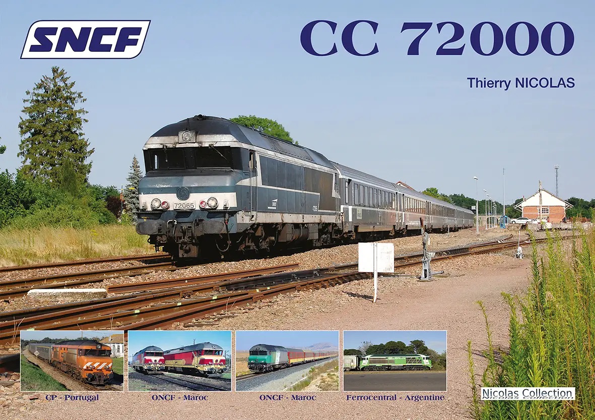 Buch SNCF CC 72000 Thierry Nicolas Collection