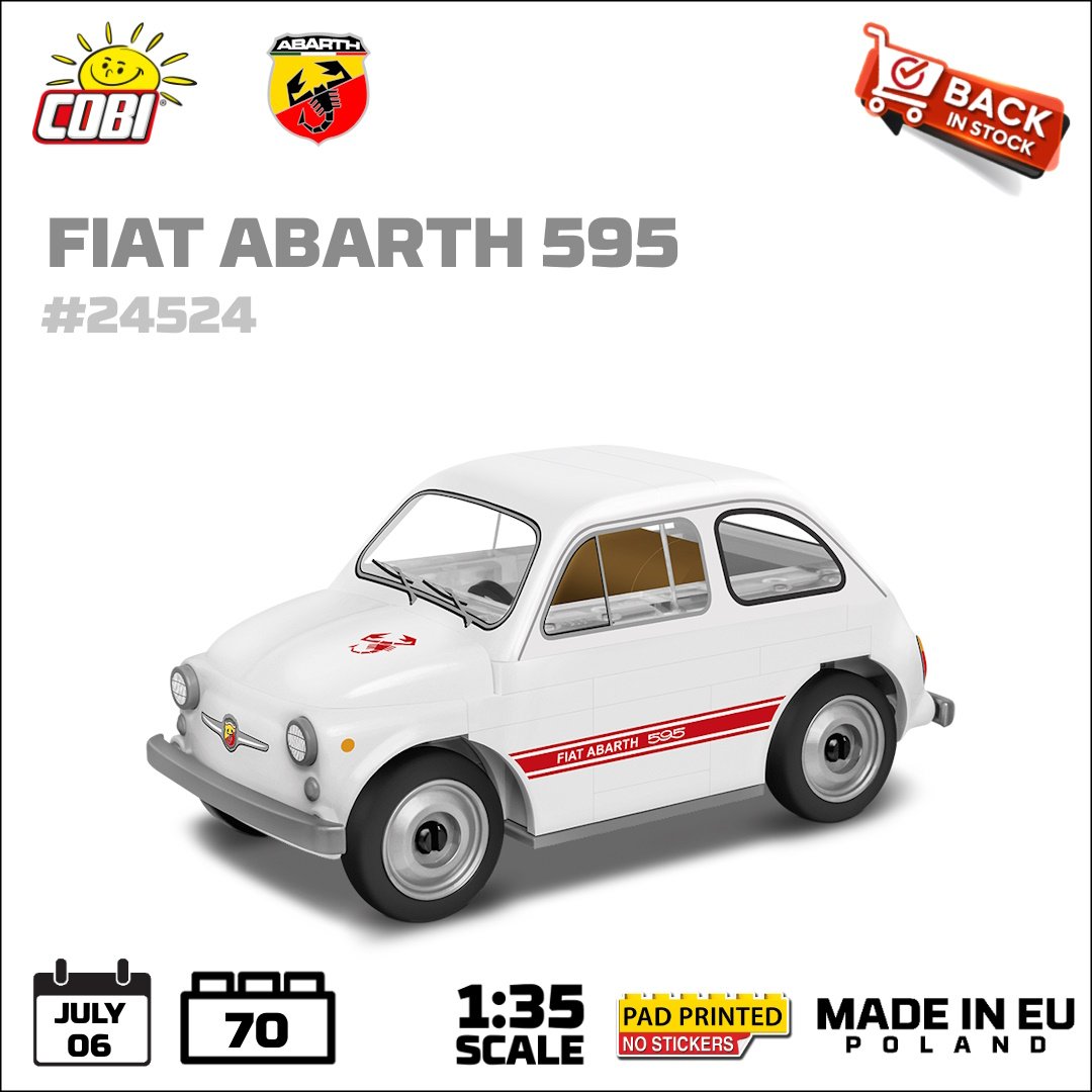 1:35 Fiat 500 Abarth 