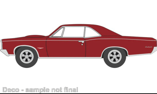 Pontiac GTO, dunkelrot, 1965 