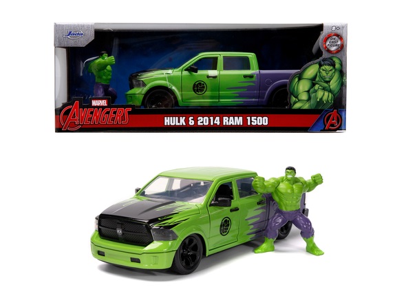 Marvel Hulk 2014 Ram1500 1:24 Marvel Hulk 2014 Ram 1500 1:24