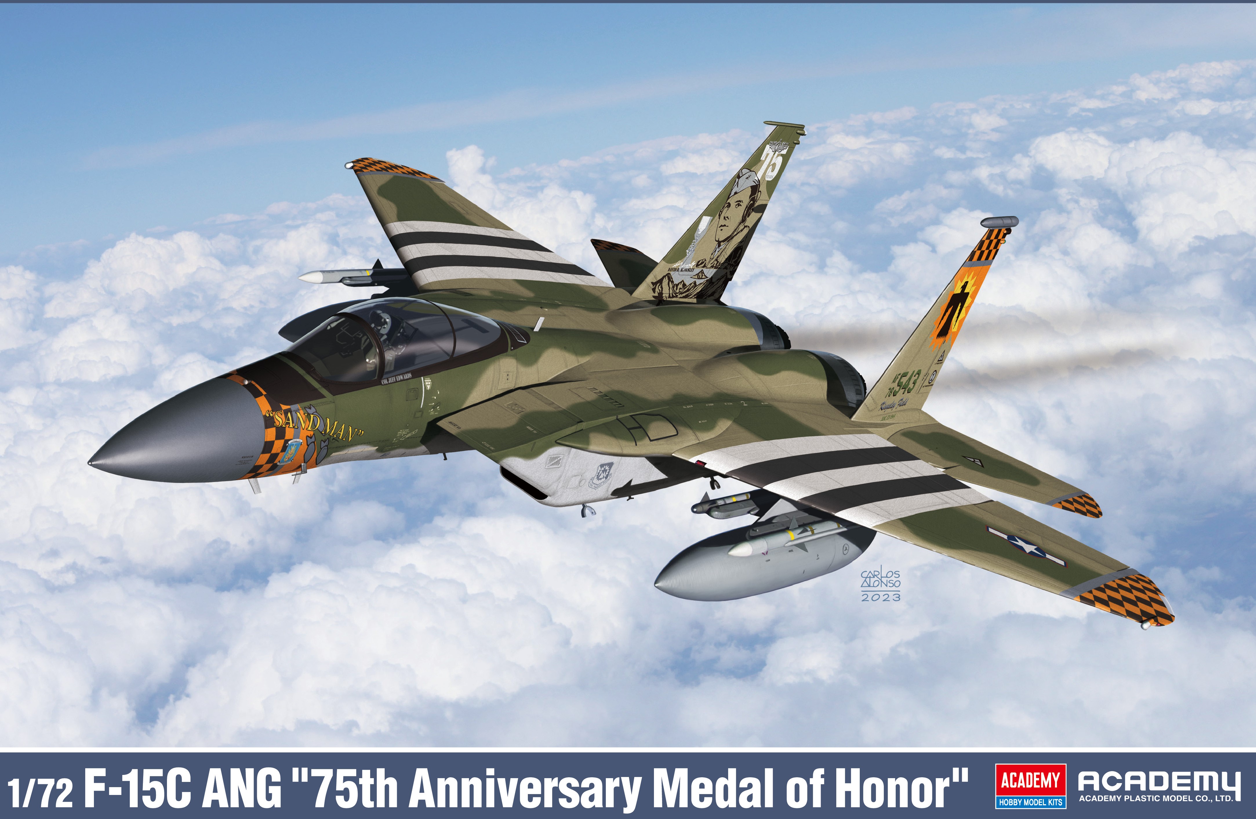 1:72 F-15C "75 Anniversary Medal of Honor"