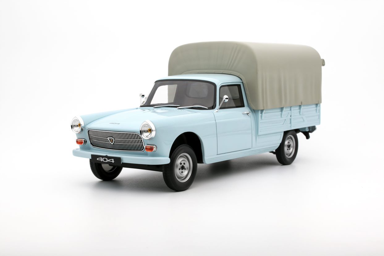 Peugeot 404 Pickup blau 1967 1:18