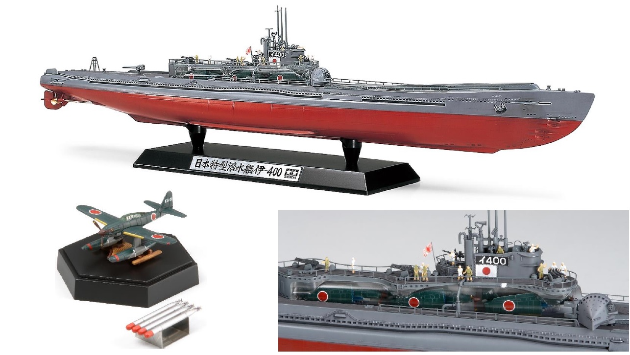 1:350 Japanisches U-Boot I-400 Special Edition 50 Jahre