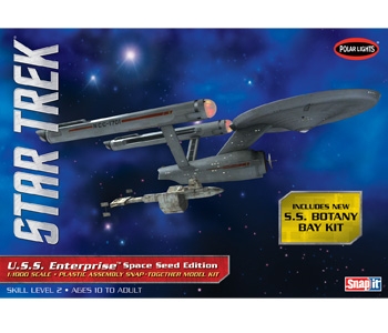 StarTrek1:1000 USS Enterprise "Space Seed Edition"