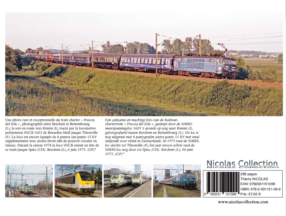 Buch SNCB NMBS Locomotives polytension belges - De Belgische Meerspanningslocs