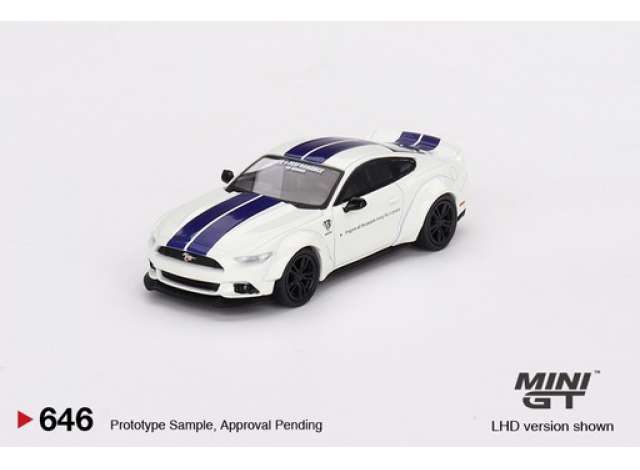 Ford Mustang GT LB Works weiß 1:64