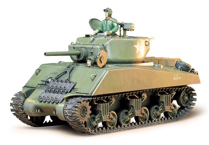 1:35 US Sherman M4A3E2 Jumbo 