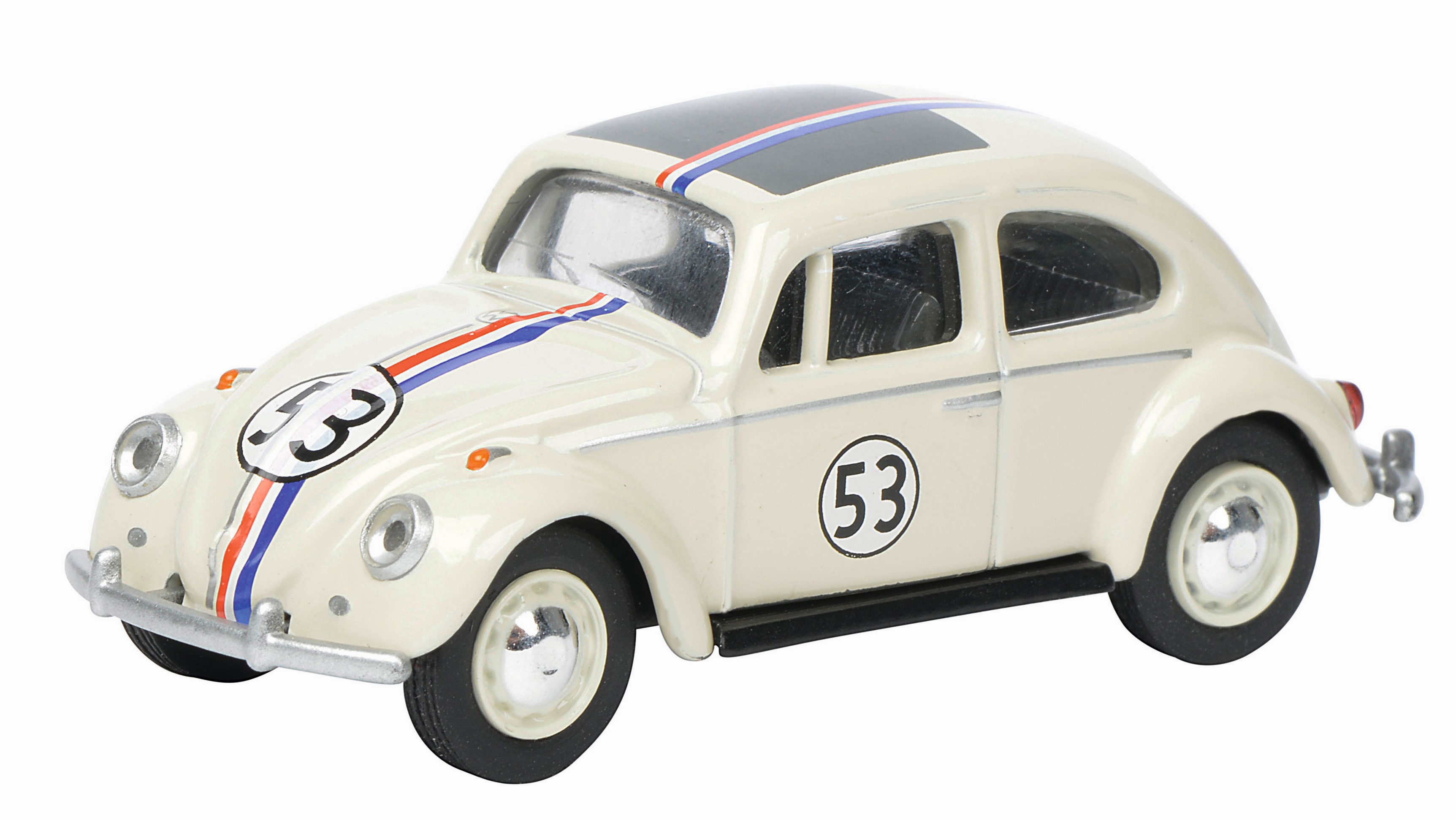 VW Käfer RALLYE #53 weiß 1:12 `1963 mit Startnummer #53 Resin PRO.R limitiert 1000