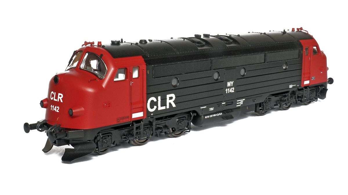 CLR My 1142 DCC Sound rot/schwarze DSB-Farbgebung, Cargo Logistic Railservices, (Topline)