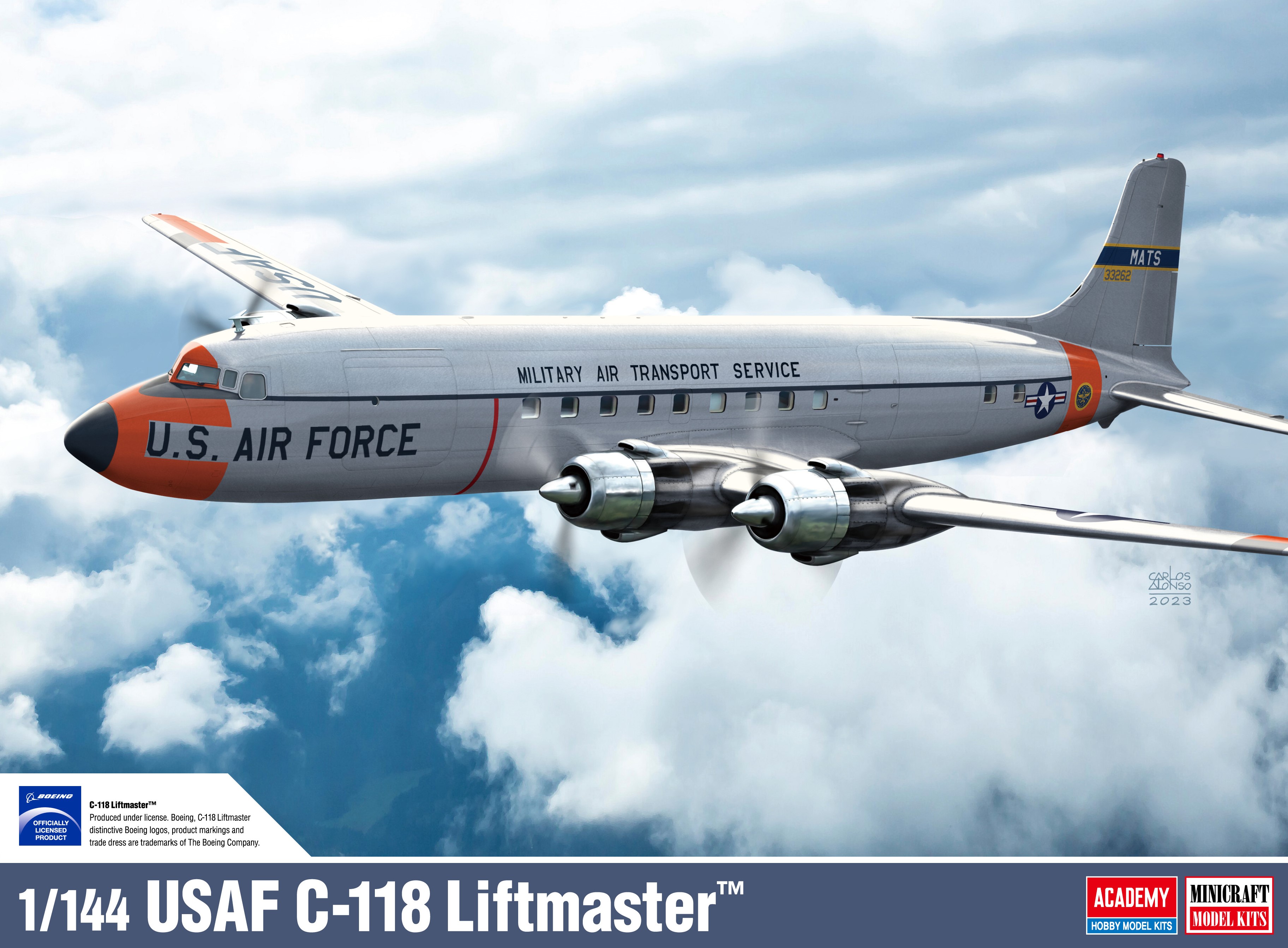 1:144 USAF C-118 Liftmaster 