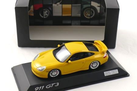 Porsche 996 GT3 gelb 1:43