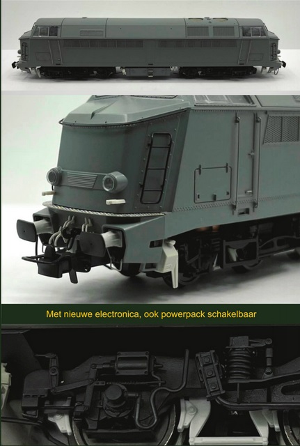 SNCB 200.006 grün/gelb Ep.3 Reihe 51, Originalausführung, Depot: Schaerbeek, 3-Leiter Wechselstrom digital mfx mit SOUND