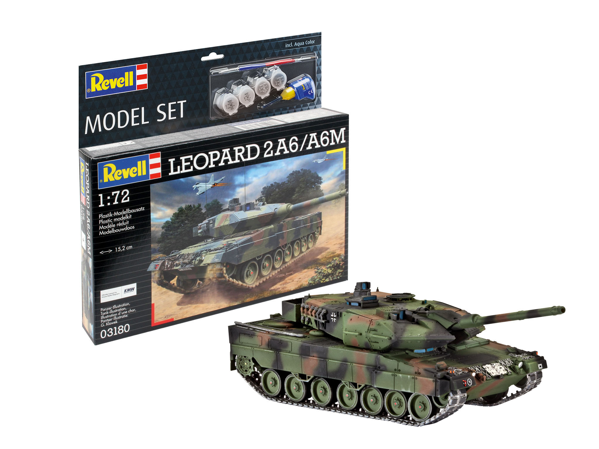 Model Set 1:72Leopard 2A6/A6M 
