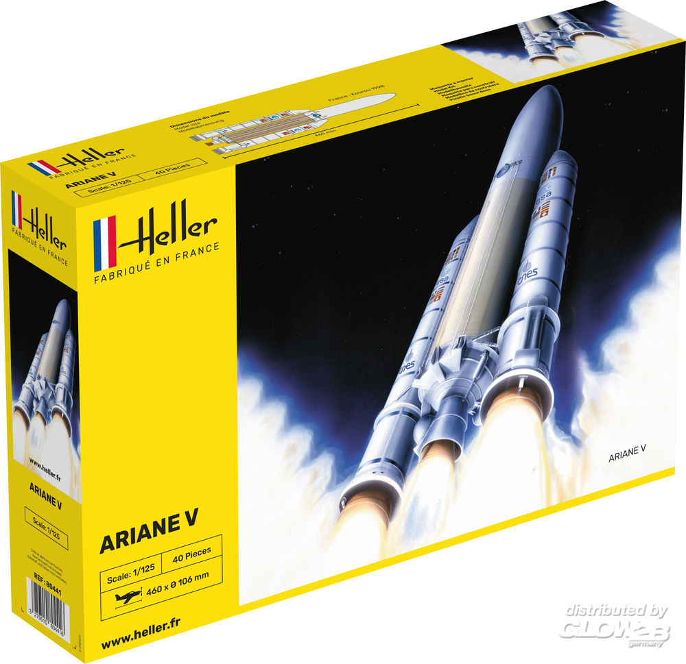 1:125 Ariane 5 Rakete 